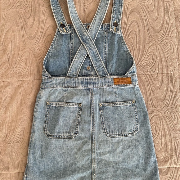 Polo by Ralph Lauren Blue Overalls Dress - Picture 4 of 9